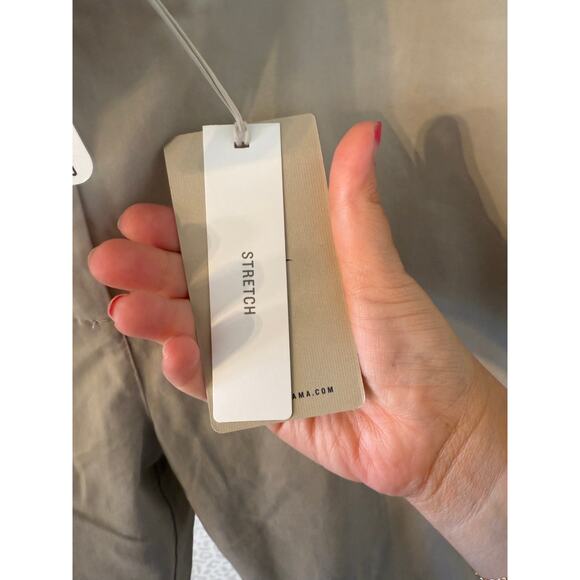 Tommy Bahama Women's Khaki Sand Boracay Cropped Pants Size 14 - Picture 6 of 9